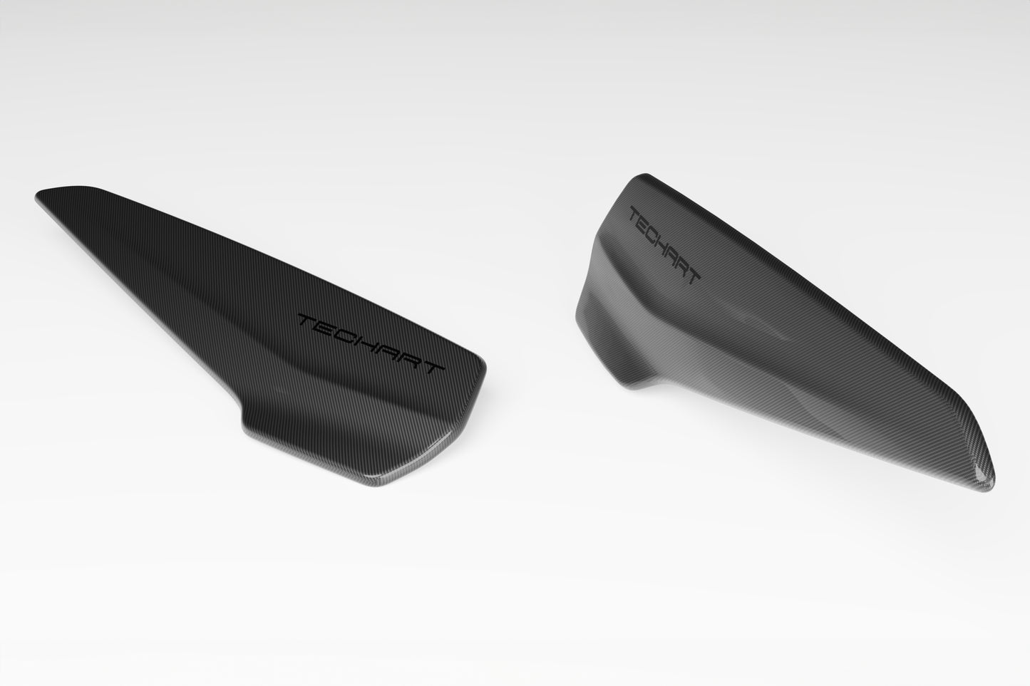 TECHART Roof Spoiler End Plates for 9YB (E3) Cayenne Coupe