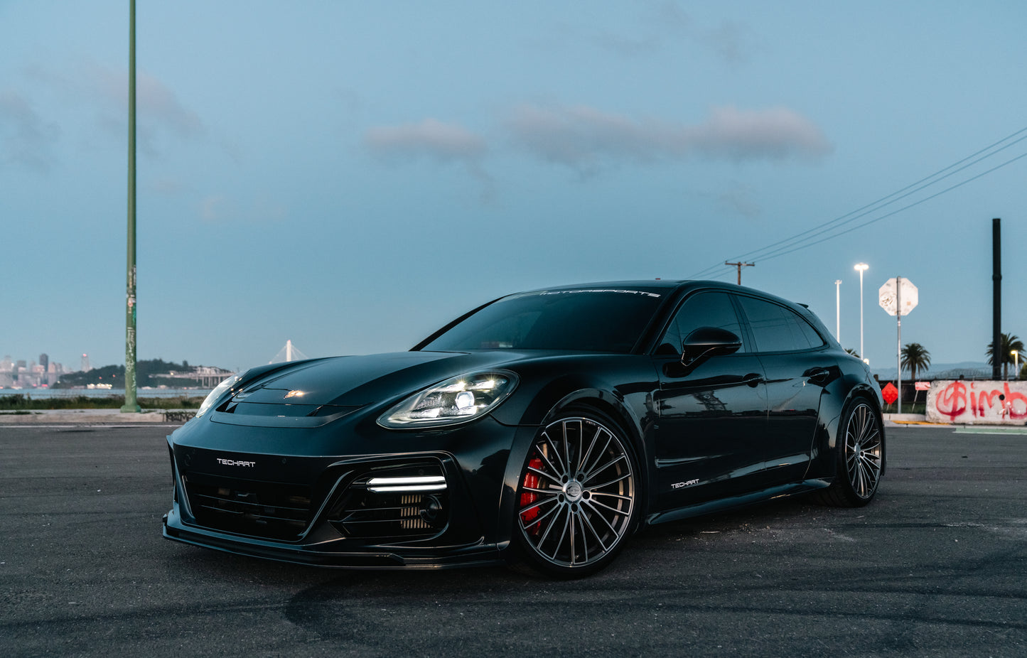 TECHART GrandGT based on 971 Panamera  - SP Motorports - MontereyCarWeek23 - Hayward, CA - 2022-2023