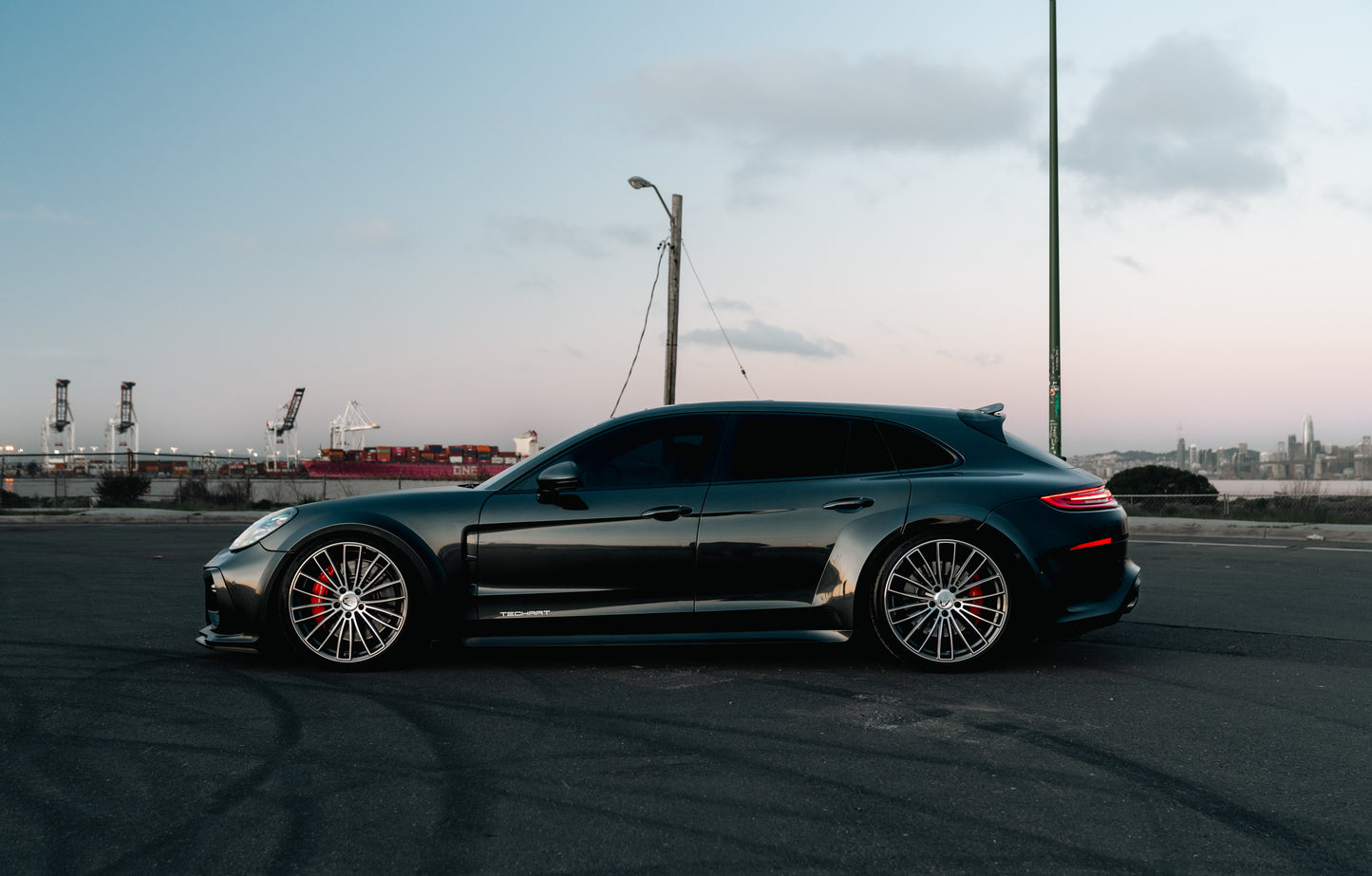 TECHART GrandGT based on 971 Panamera  - SP Motorports - MontereyCarWeek23 - Hayward, CA - 2022-2023