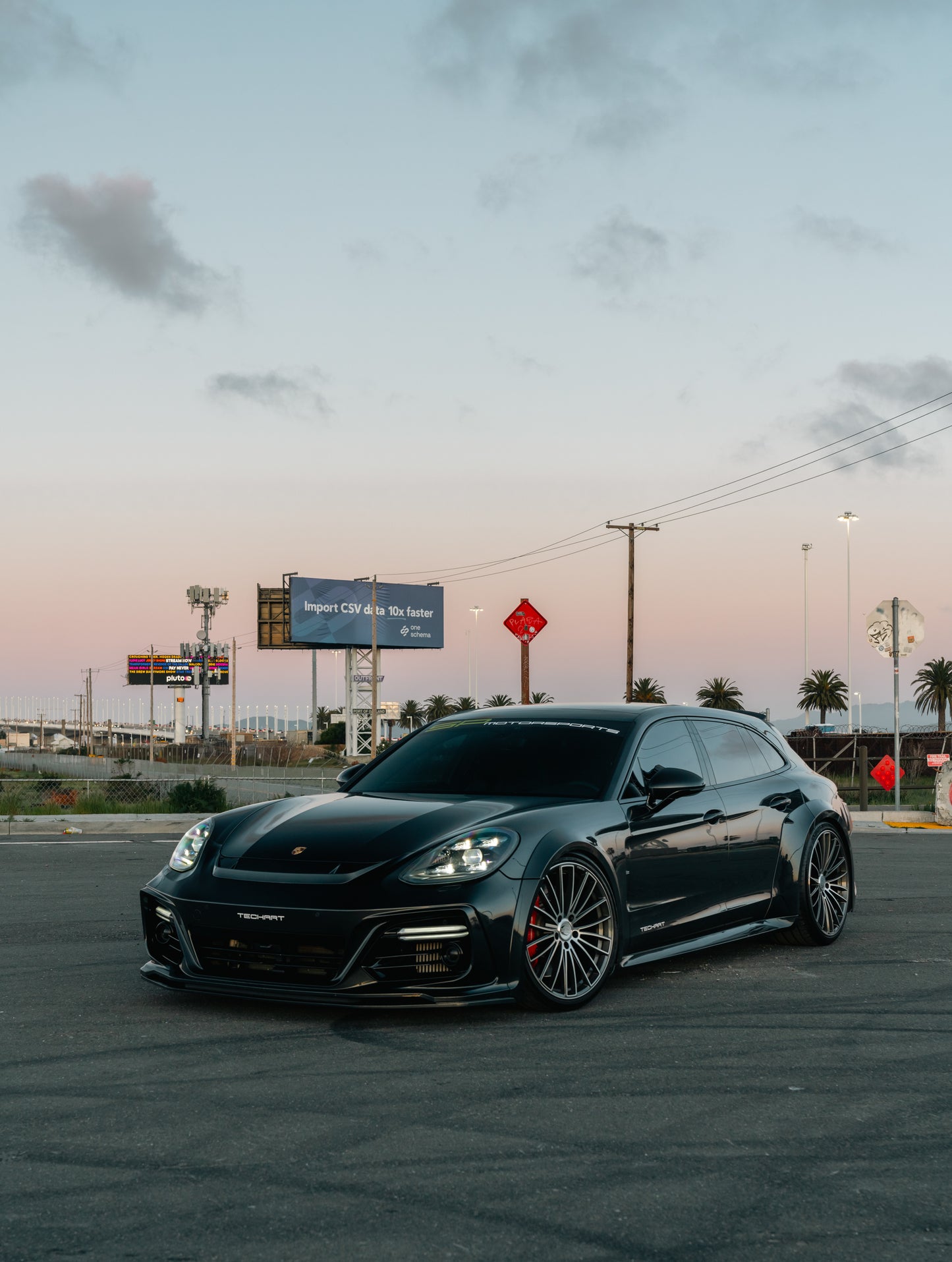 TECHART GrandGT based on 971 Panamera  - SP Motorports - MontereyCarWeek23 - Hayward, CA - 2022-2023
