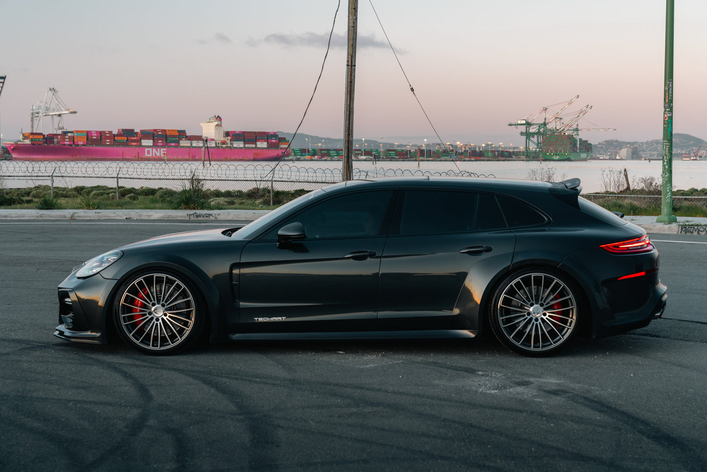 TECHART GrandGT based on 971 Panamera  - SP Motorports - MontereyCarWeek23 - Hayward, CA - 2022-2023