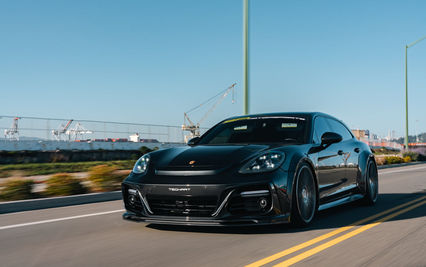 TECHART GrandGT based on 971 Panamera  - SP Motorports - MontereyCarWeek23 - Hayward, CA - 2022-2023