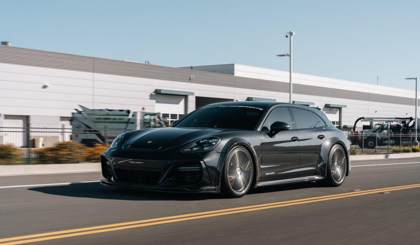 TECHART GrandGT based on 971 Panamera  - SP Motorports - MontereyCarWeek23 - Hayward, CA - 2022-2023