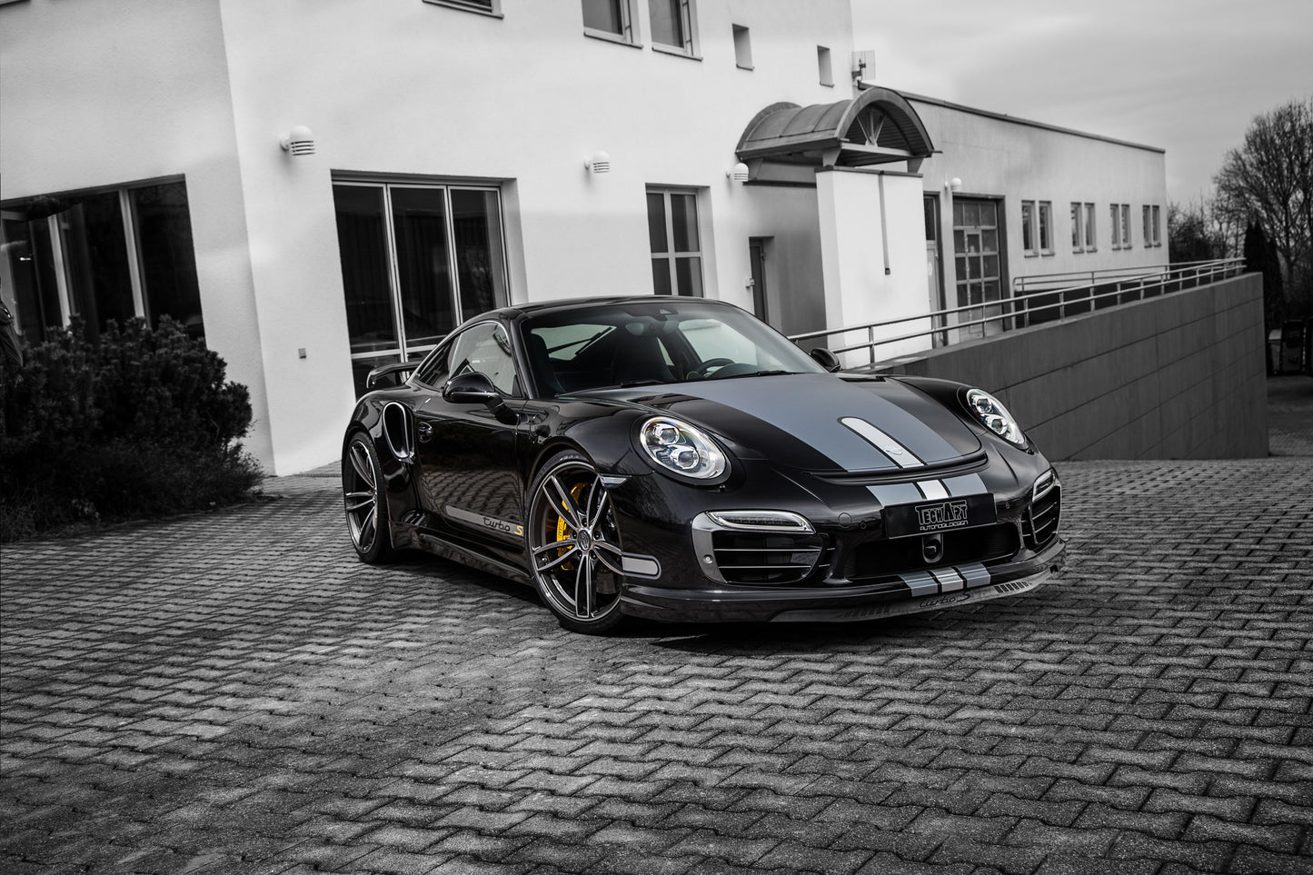 TECHART Front Spoiler for 991 Turbo (S)