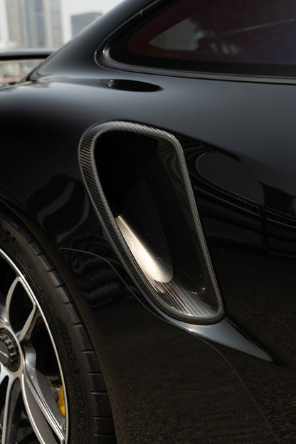 TECHART Carbon Side Air Intakes for 991 Turbo (S)