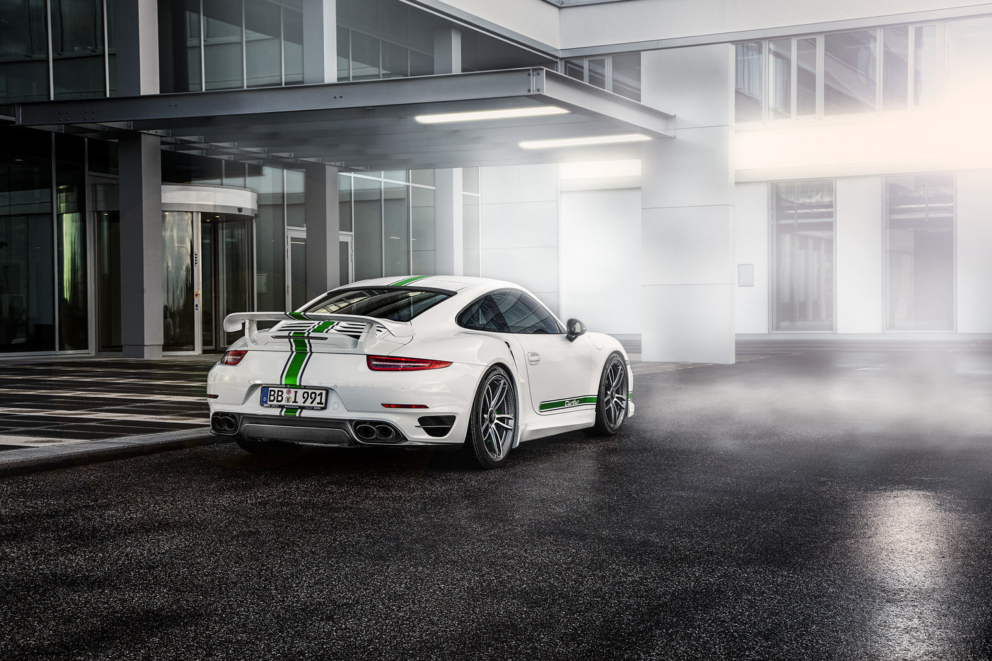 TECHART Rear Spoiler II for 991 Turbo (S)