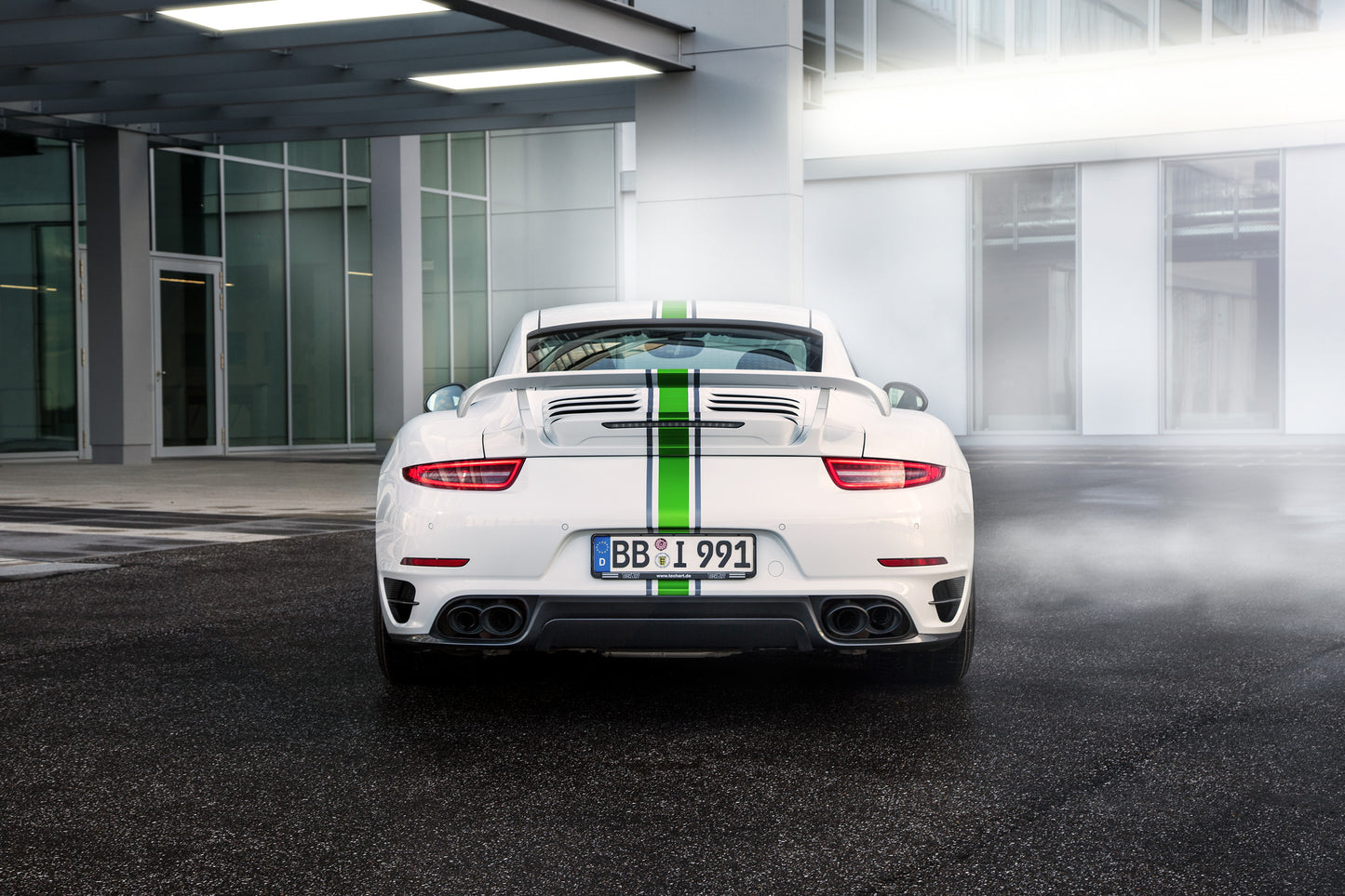 TECHART Rear Spoiler II for 991 Turbo (S)
