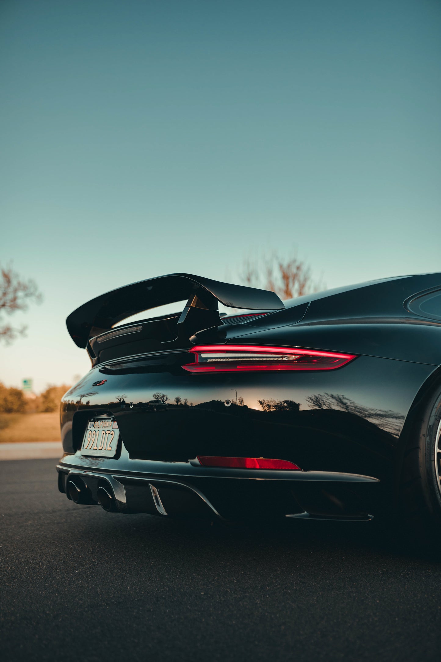 TECHART Rear Spoiler II for 991.2 Carrera from MY17