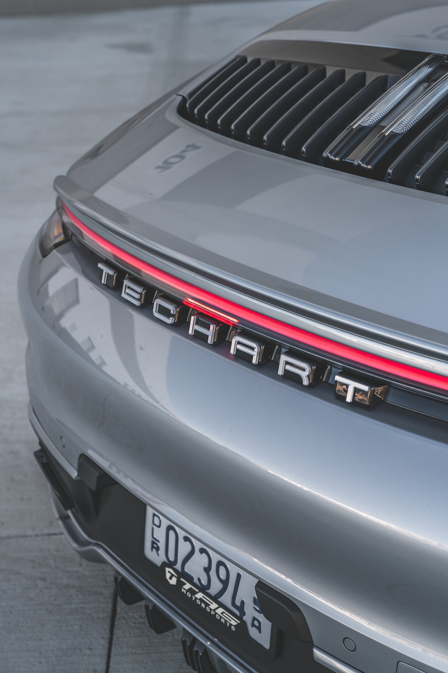 TECHART Rear Spoiler I for 992 Carrera / GT3 Touring