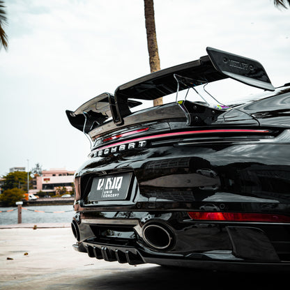 TECHART Rear Spoiler II for 992 Carrera