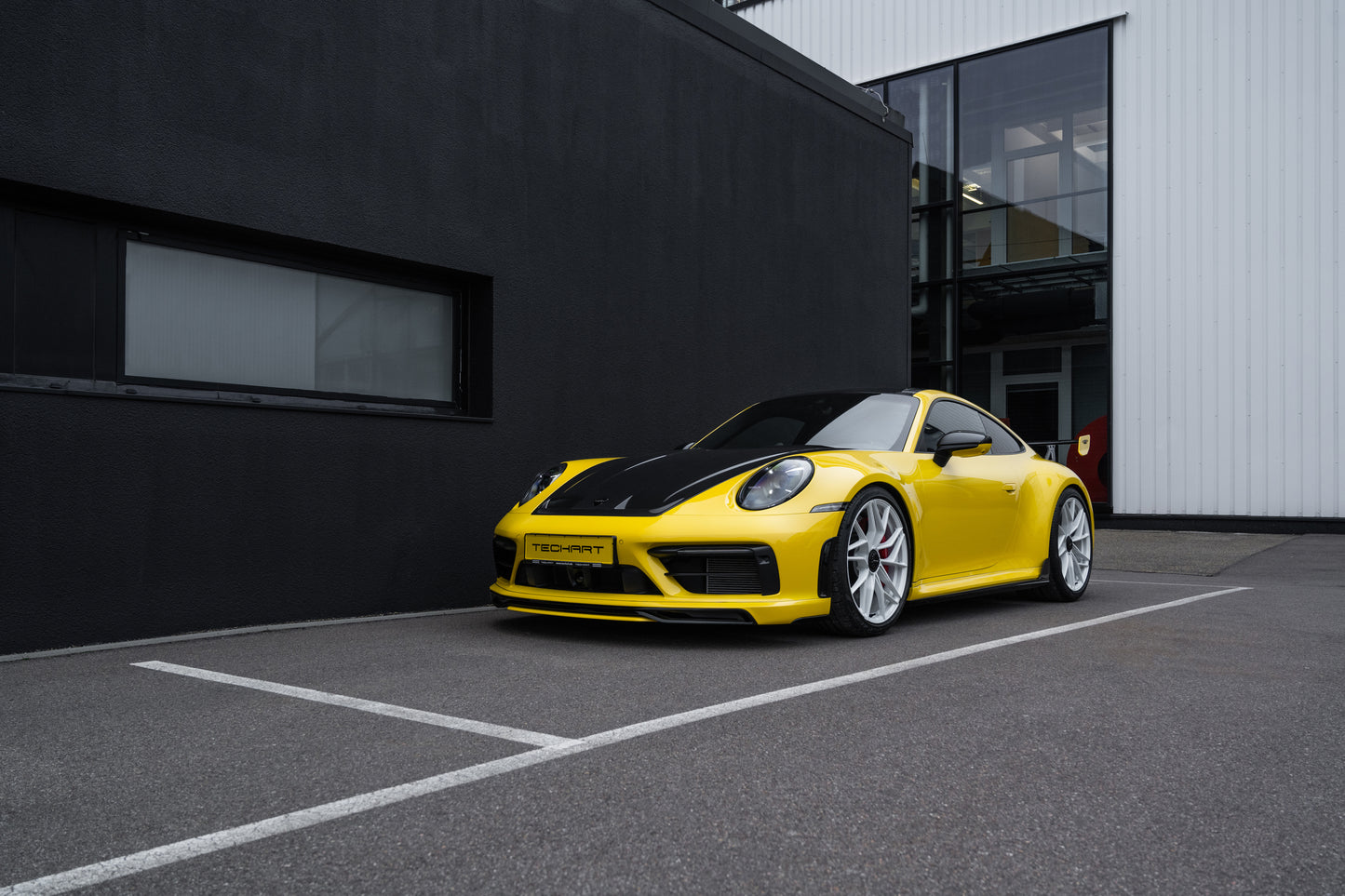 TECHART Carbon Fiber Aero Hood for 992