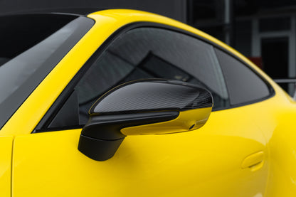 TECHART Carbon Side Mirror Trims for 992