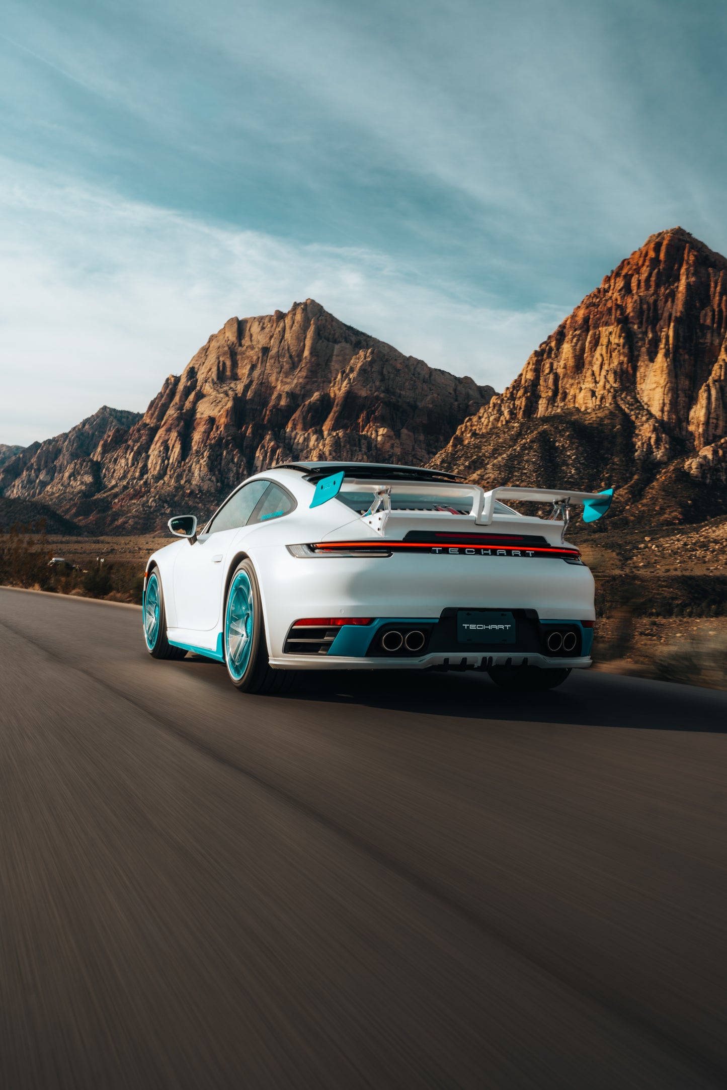 TECHART 992 Carrera S - Blacklist Customs - SEMA22 - Henderson, NV - 2022
