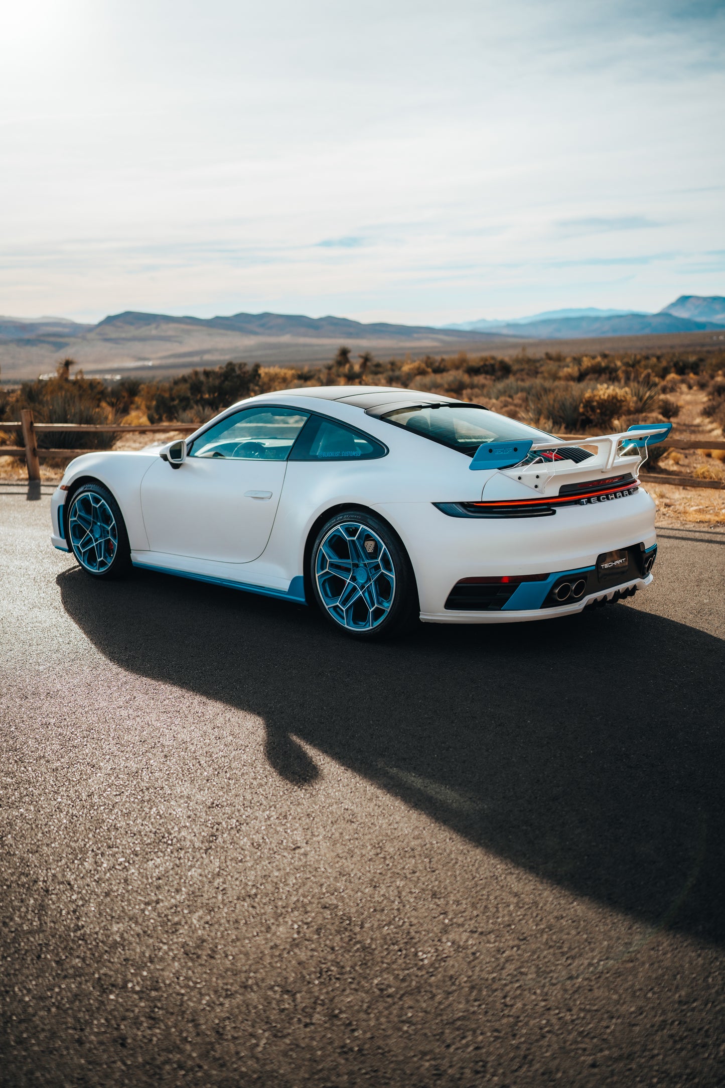 TECHART 992 Carrera S - Blacklist Customs - SEMA22 - Henderson, NV - 2022