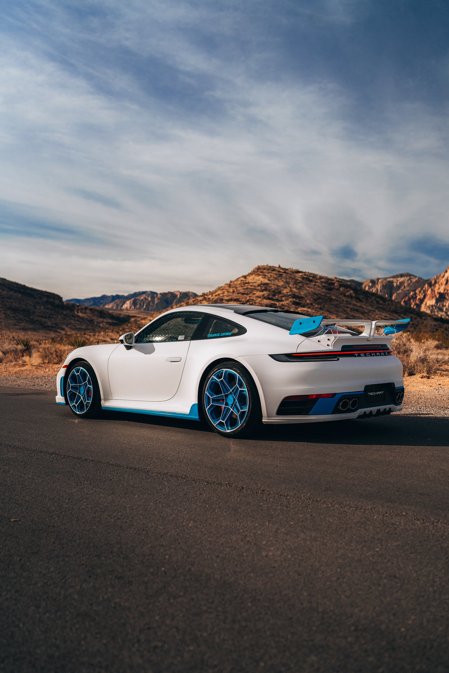 TECHART 992 Carrera S - Blacklist Customs - SEMA22 - Henderson, NV - 2022