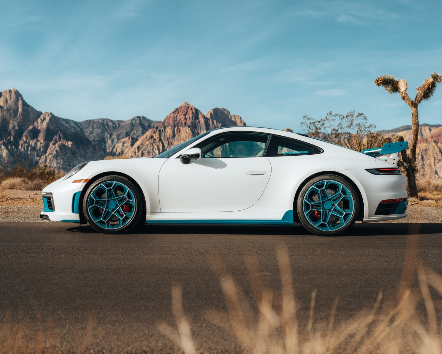 TECHART 992 Carrera S - Blacklist Customs - SEMA22 - Henderson, NV - 2022