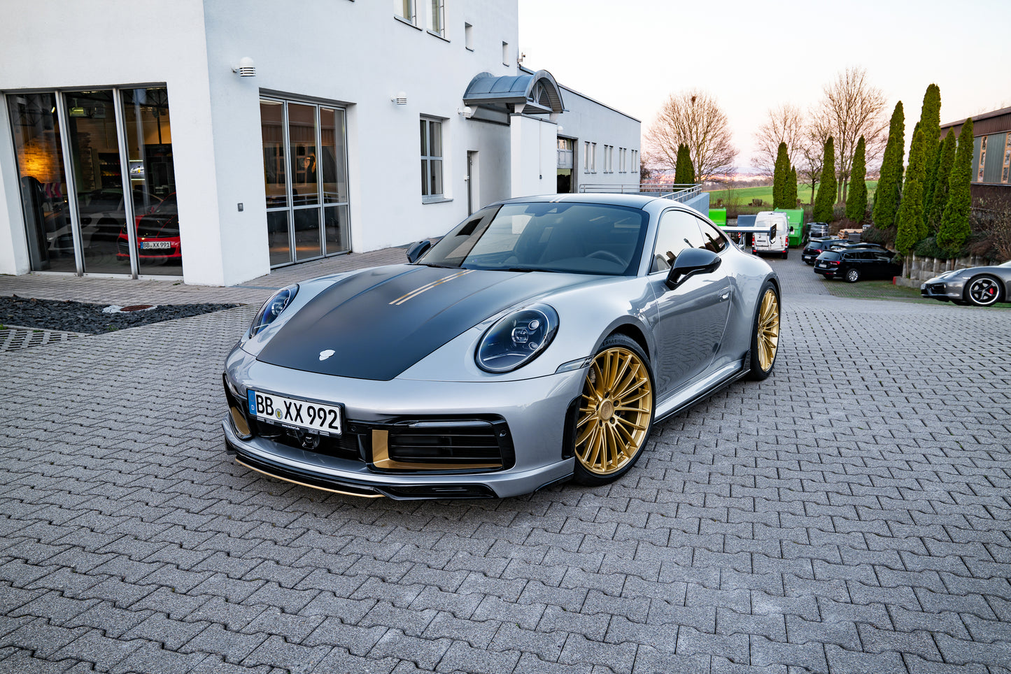 TECHART Carbon Fiber Aero Hood for 992