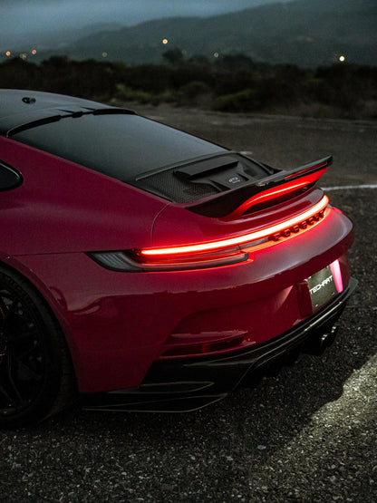 Techart Rear Spoiler III ( Ducktail ) for 992 Coupé ( Carrera/ Turbo/ GT3 Touring )