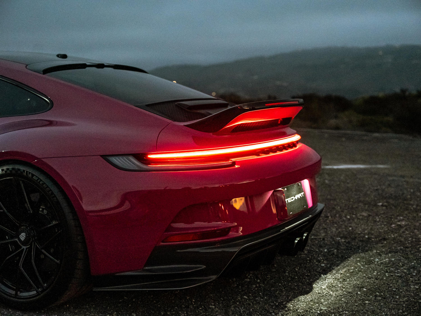 Techart Rear Spoiler III ( Ducktail ) for 992 Carrera Coupé / GT3 Touring