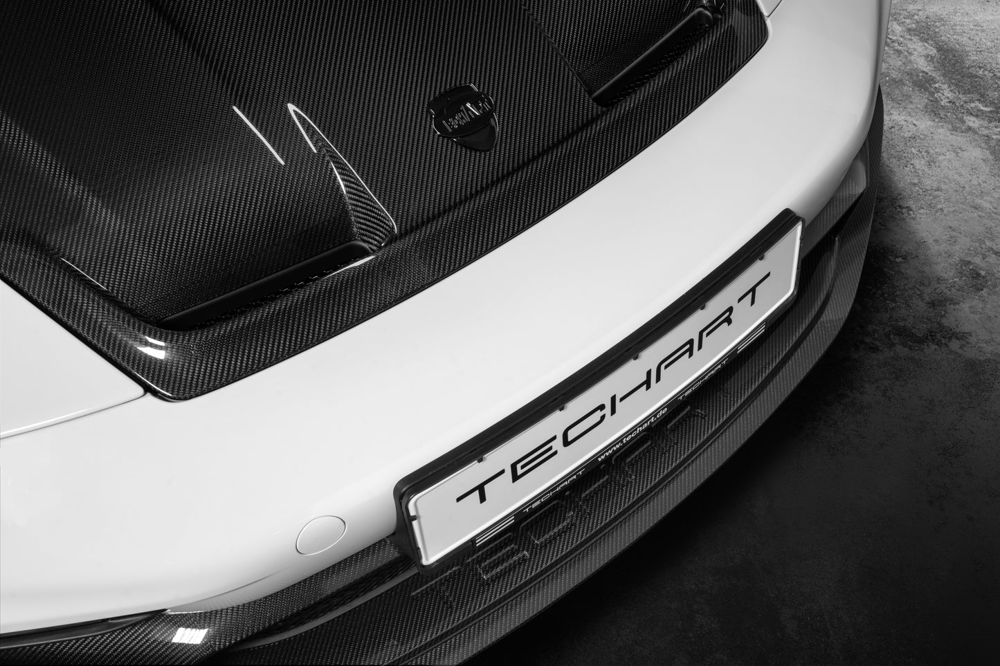 TECHART Carbon Fiber Aero Hood for 992