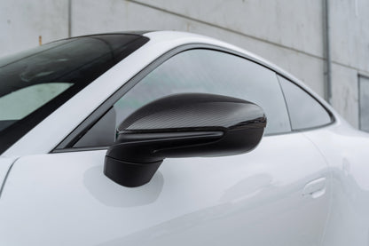 TECHART Carbon Side Mirror Trims for 992