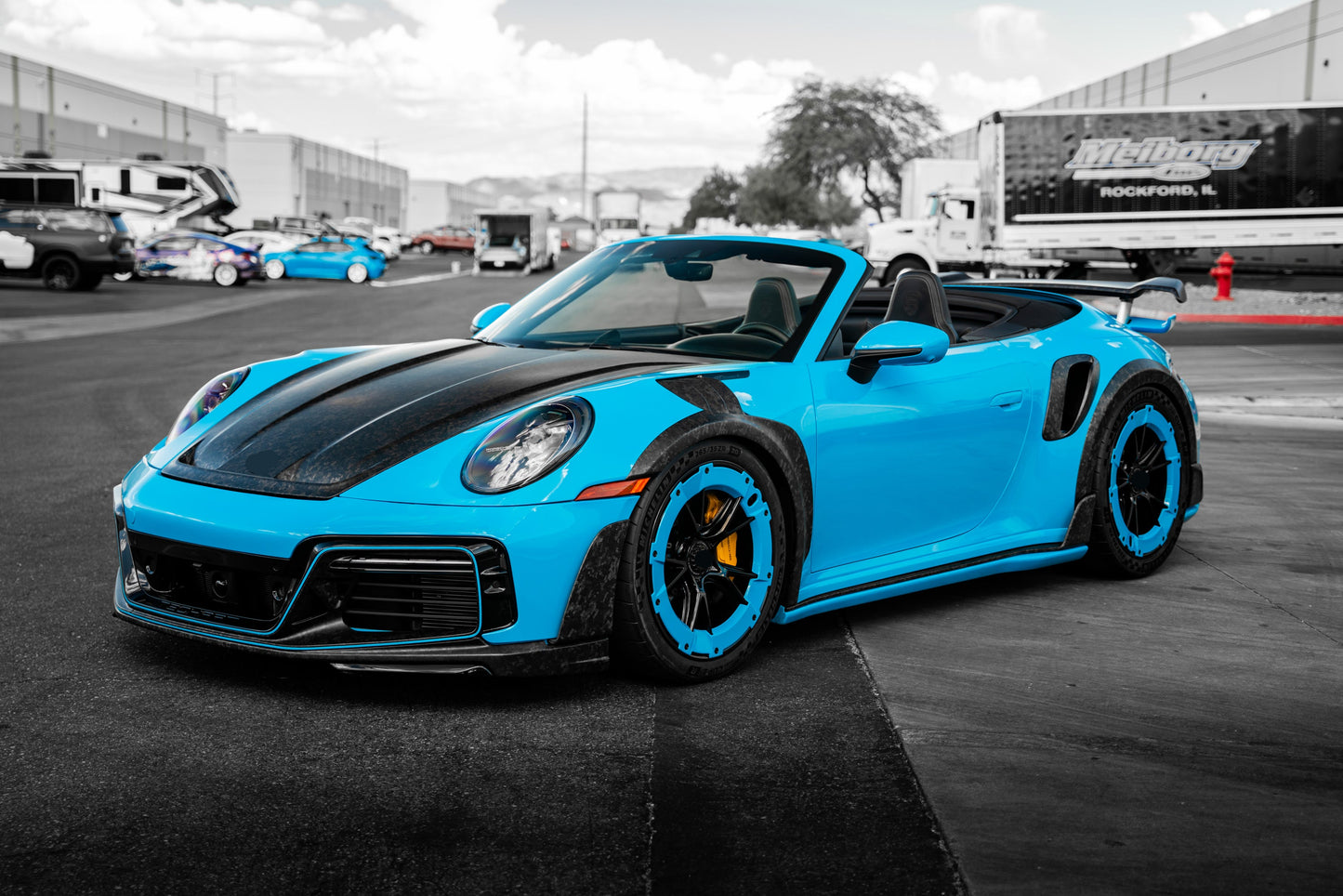 TECHART GTstreet R 72/87 Cabrio based on 992 Turbo(S) - Gilbert, AZ - 2023