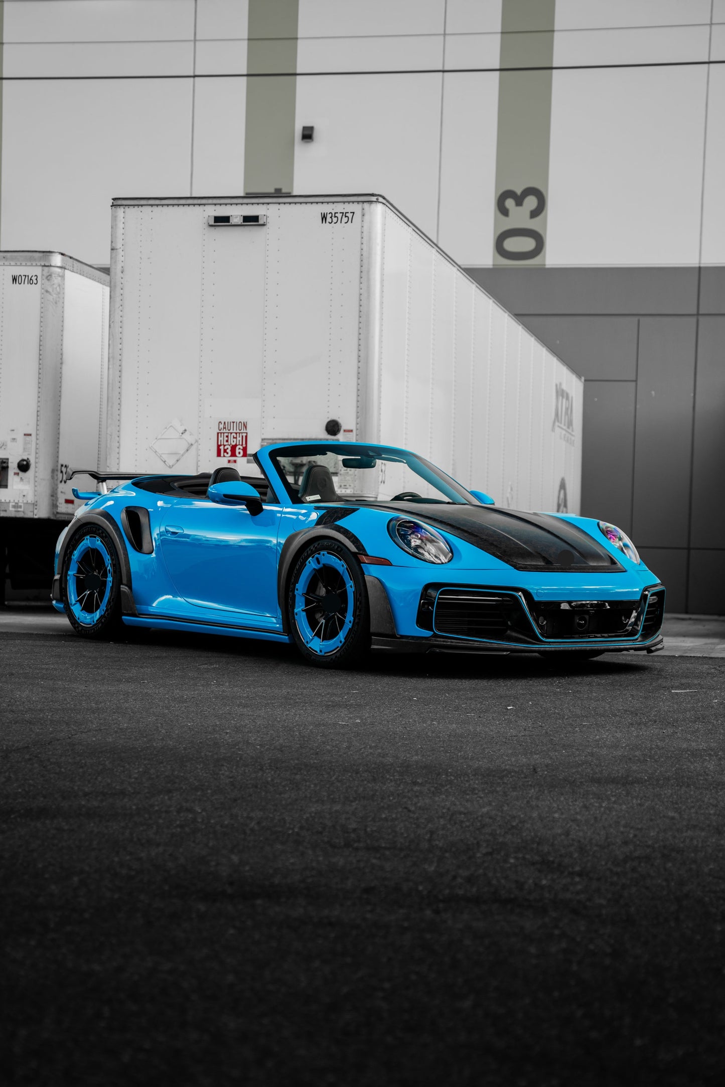 TECHART GTstreet R 72/87 Cabrio based on 992 Turbo(S) - Gilbert, AZ - 2023
