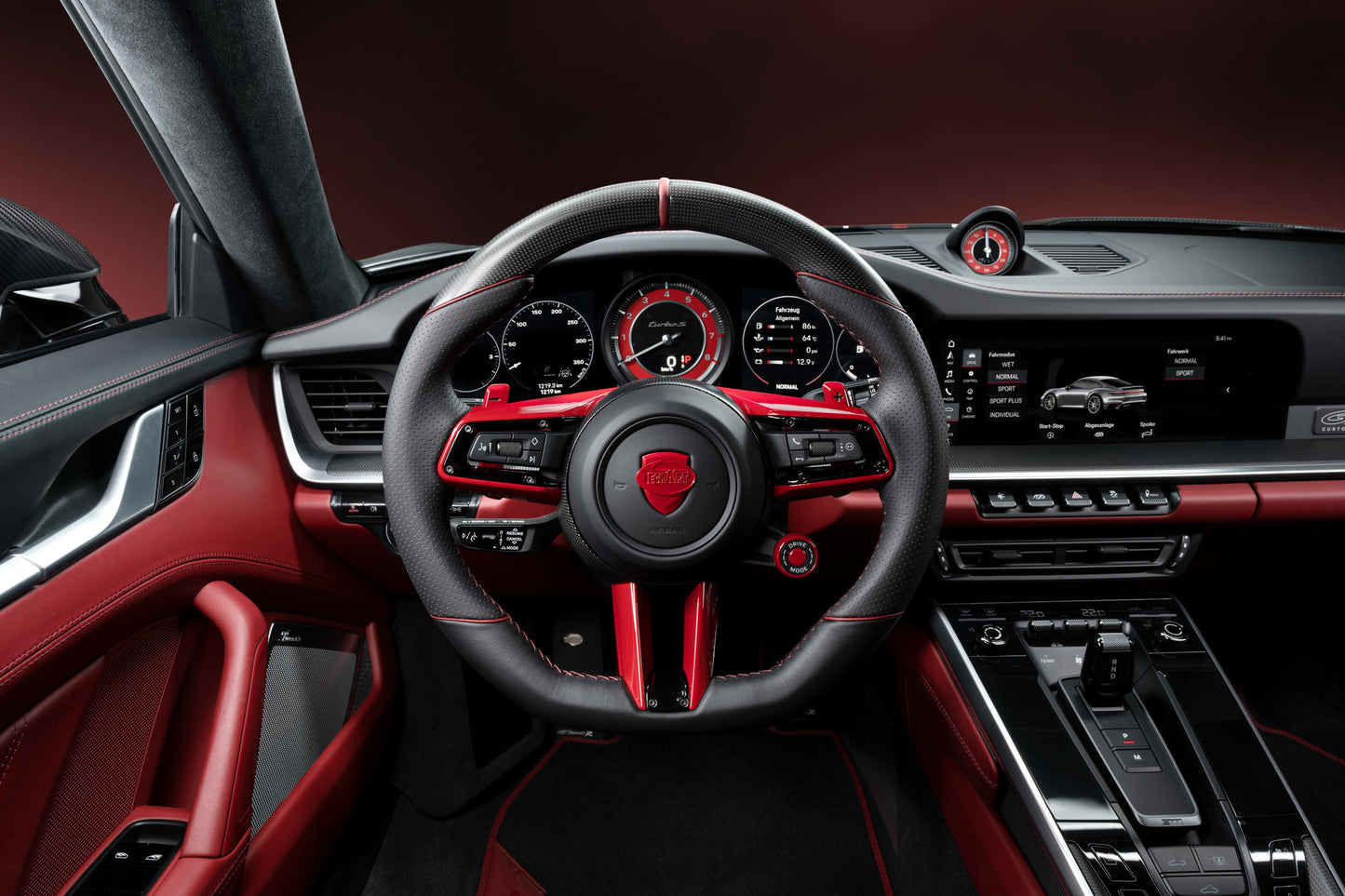 TECHART Steering Wheel for 992