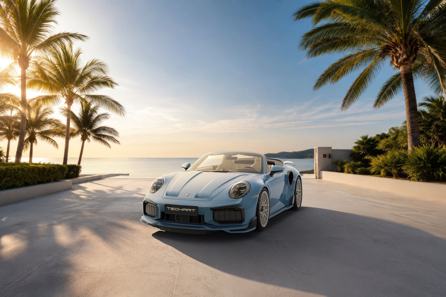 TECHART Front Spoiler I for 992.2 Turbo(S) from MY2026