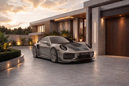 TECHART Front Spoiler I for 992.2 Turbo(S) from MY2026