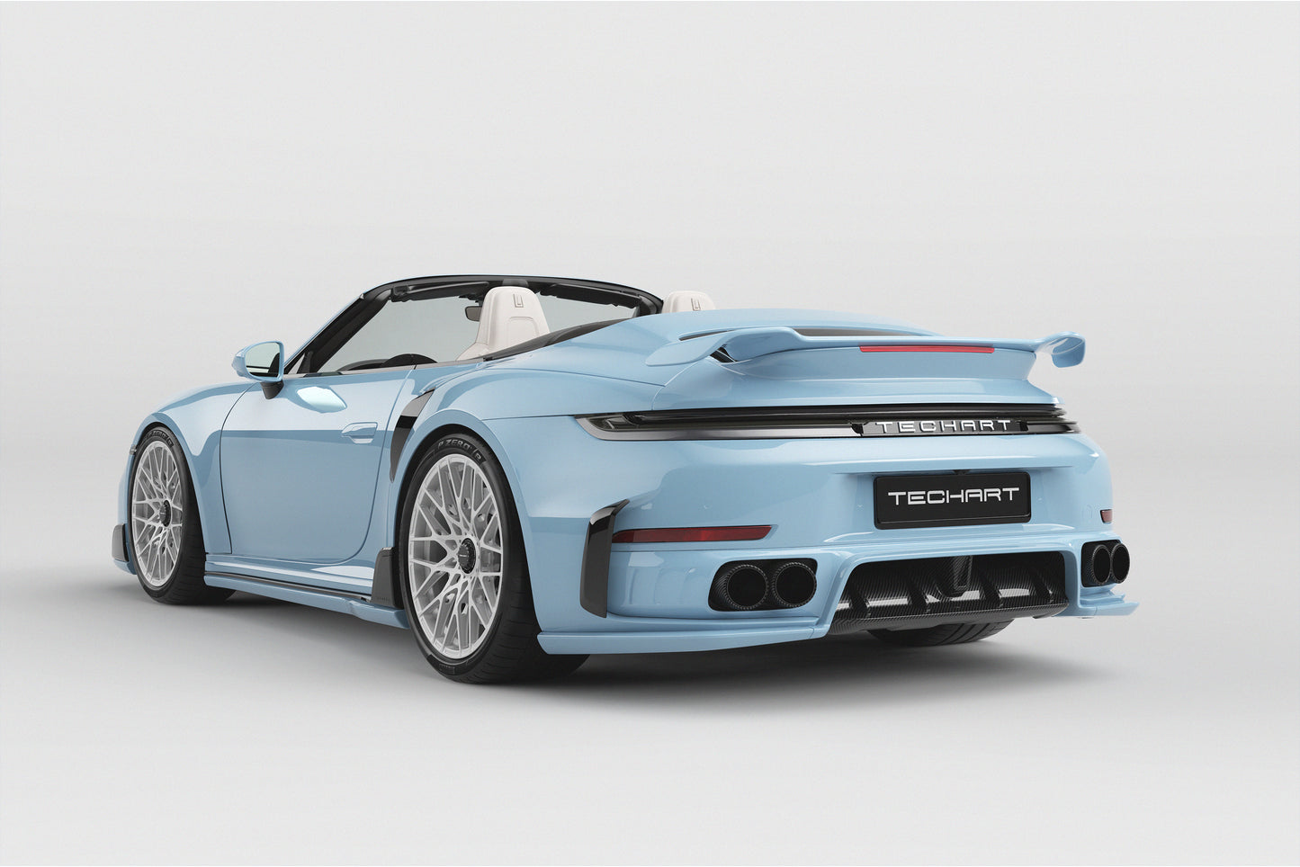 TECHART Rear Diffuser for 992.2 Turbo(S) from MY2026