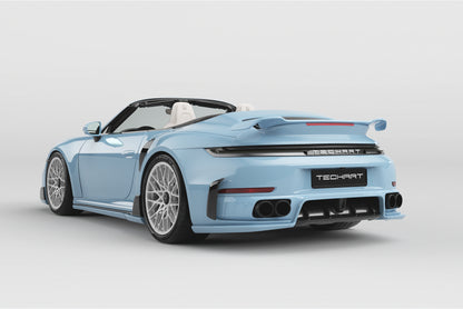 TECHART Tail Pipe Kit for 992.2 Turbo(S) from MY2026