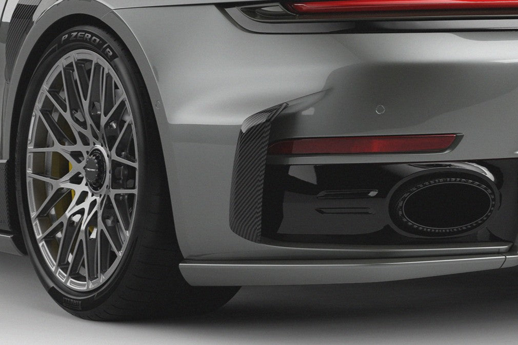 TECHART Rear Diffuser for 992.2 Turbo(S) from MY2026