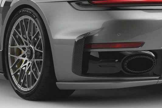 TECHART Carbon Rear Air Vent for 992.2 Turbo(S) from MY26