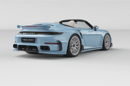 TECHART Rear Diffuser for 992.2 Turbo(S) from MY2026