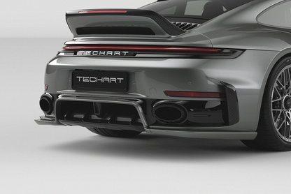 TECHART Rear Diffuser for 992.2 Turbo(S) from MY2026