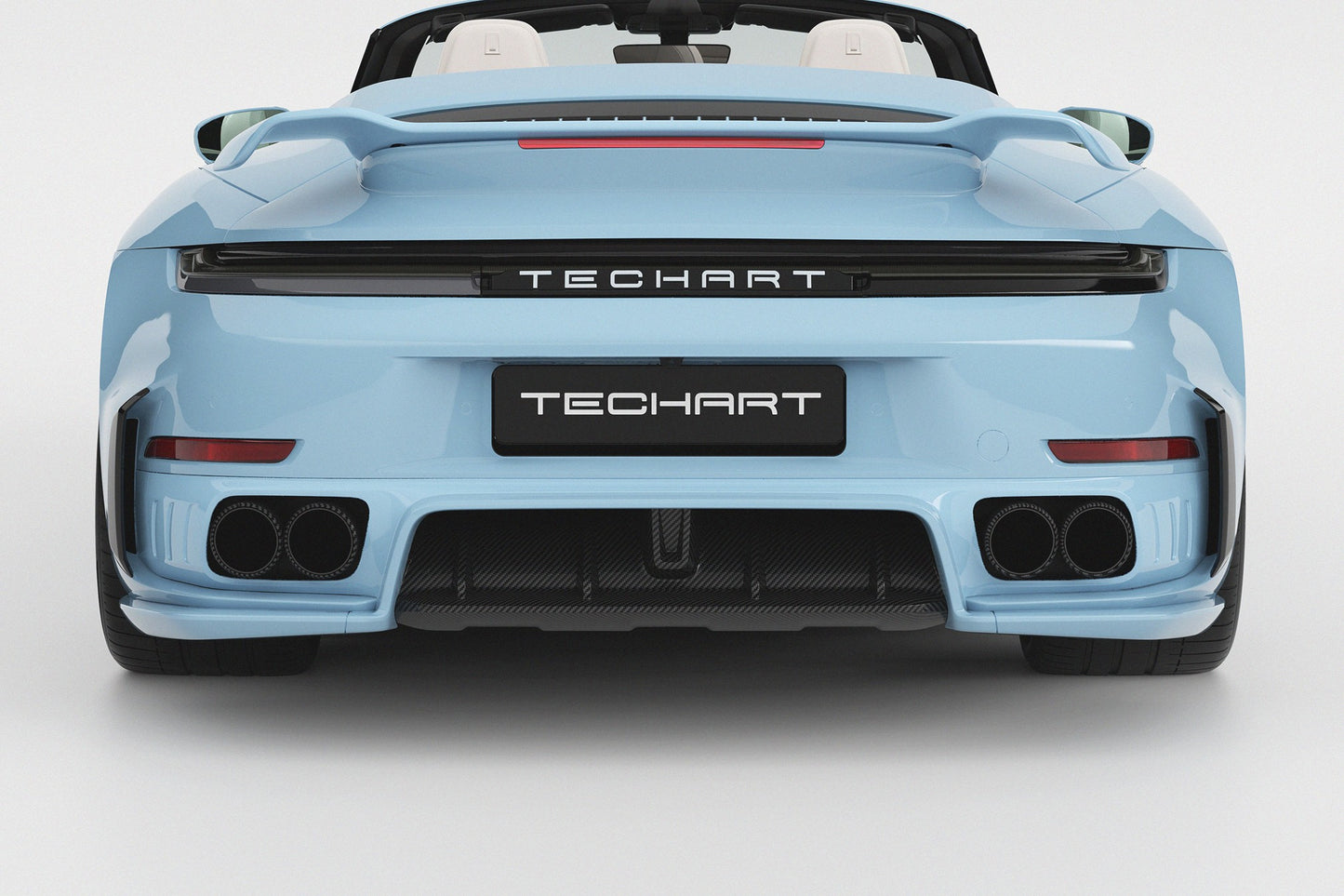 TECHART Rear Diffuser for 992.2 Turbo(S) from MY2026