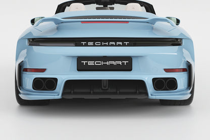 TECHART Rear Diffuser for 992.2 Turbo(S) from MY2026