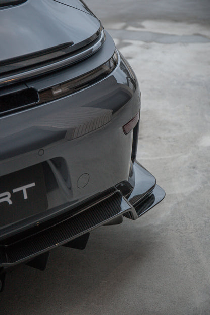 TECHART Carbon Rear Apron Lower Part for 992.2 GT3