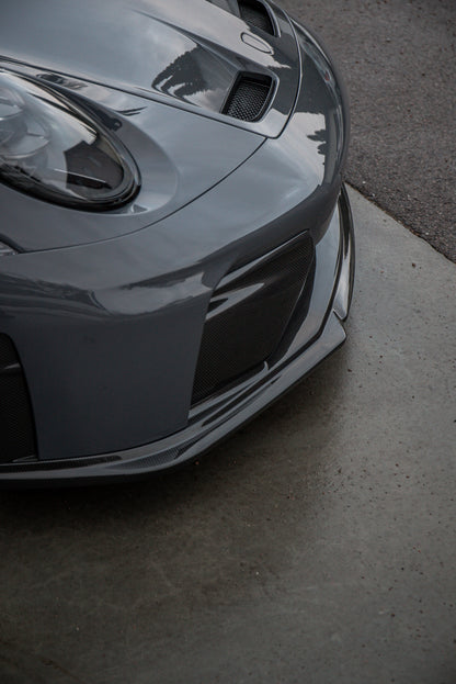 TECHART Carbon Front Intake Trims for 992.2 GT3