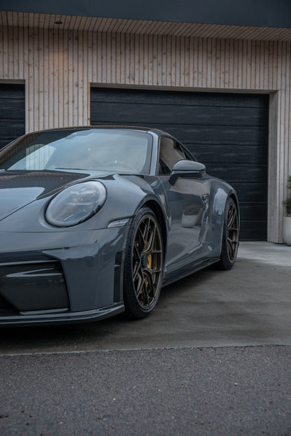 TECHART Carbon Front Intake Trims for 992.2 GT3