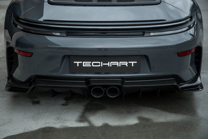 TECHART Carbon Rear Apron Lower Part for 992.2 GT3