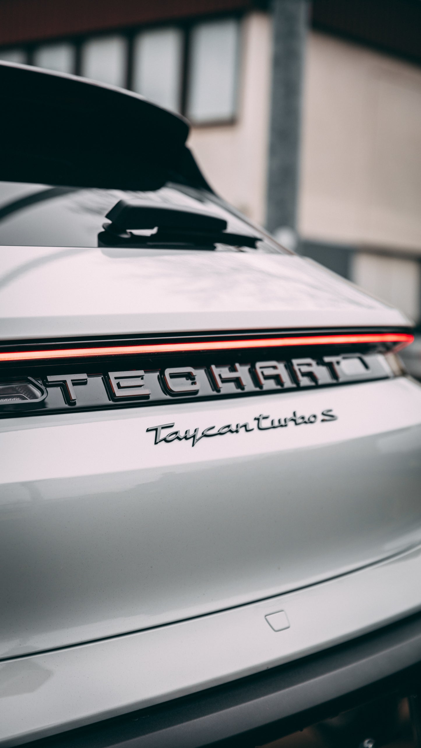 TECHART Rear Lettering for 9J1 Taycan