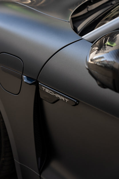 TECHART Trim Cover with TECHART Logo for 9J1 Taycan