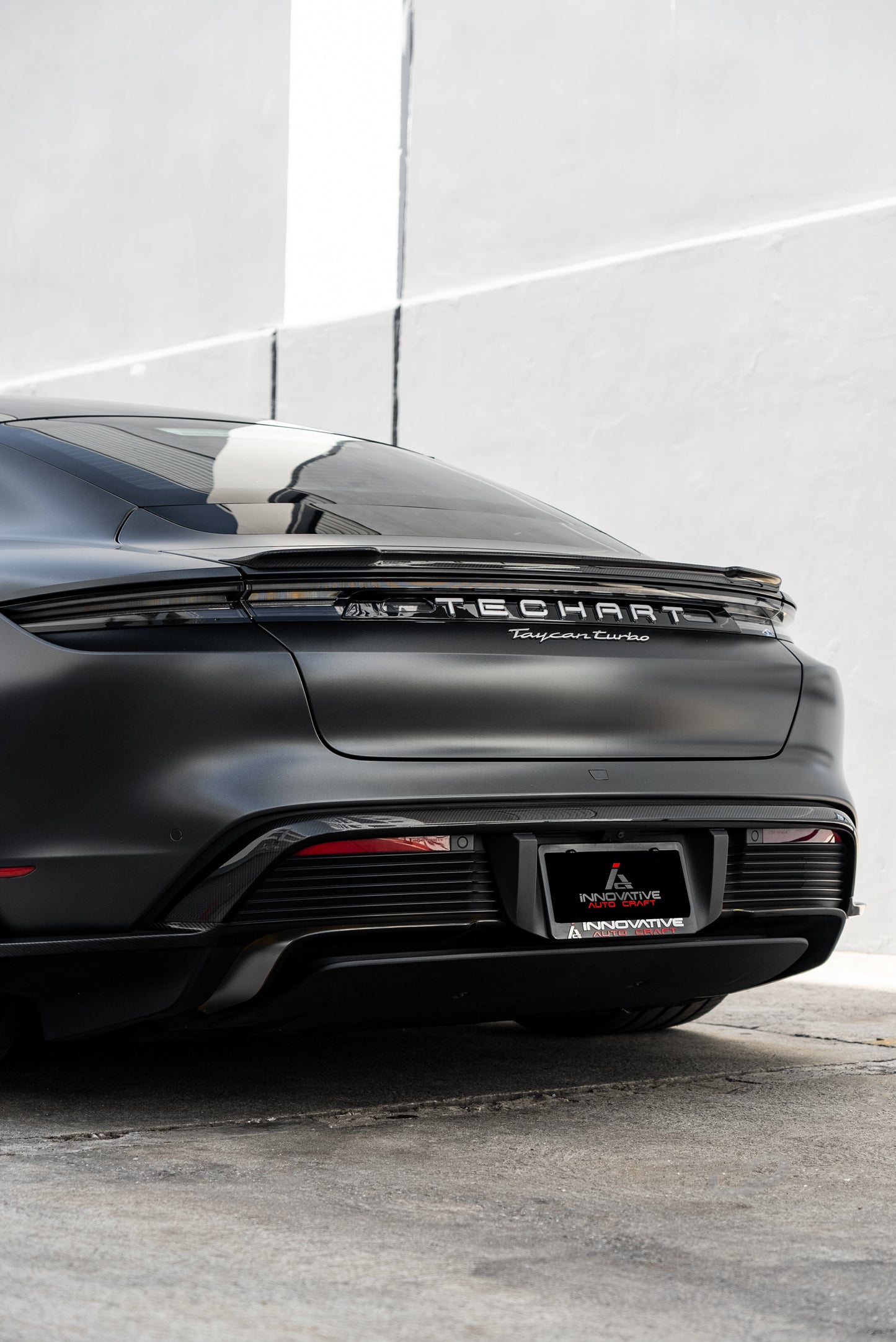 TECHART Carbon Rear Spoiler I for 9J1 Taycan