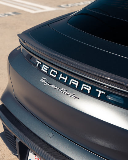 TECHART Carbon Rear Spoiler I for 9J1 Taycan
