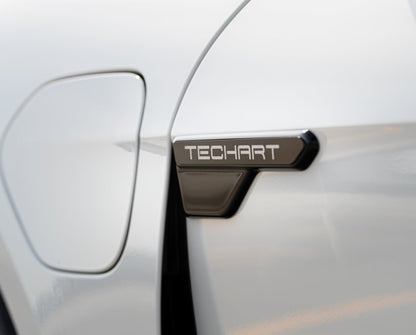 TECHART Trim Cover with TECHART Logo for 9J1 Taycan