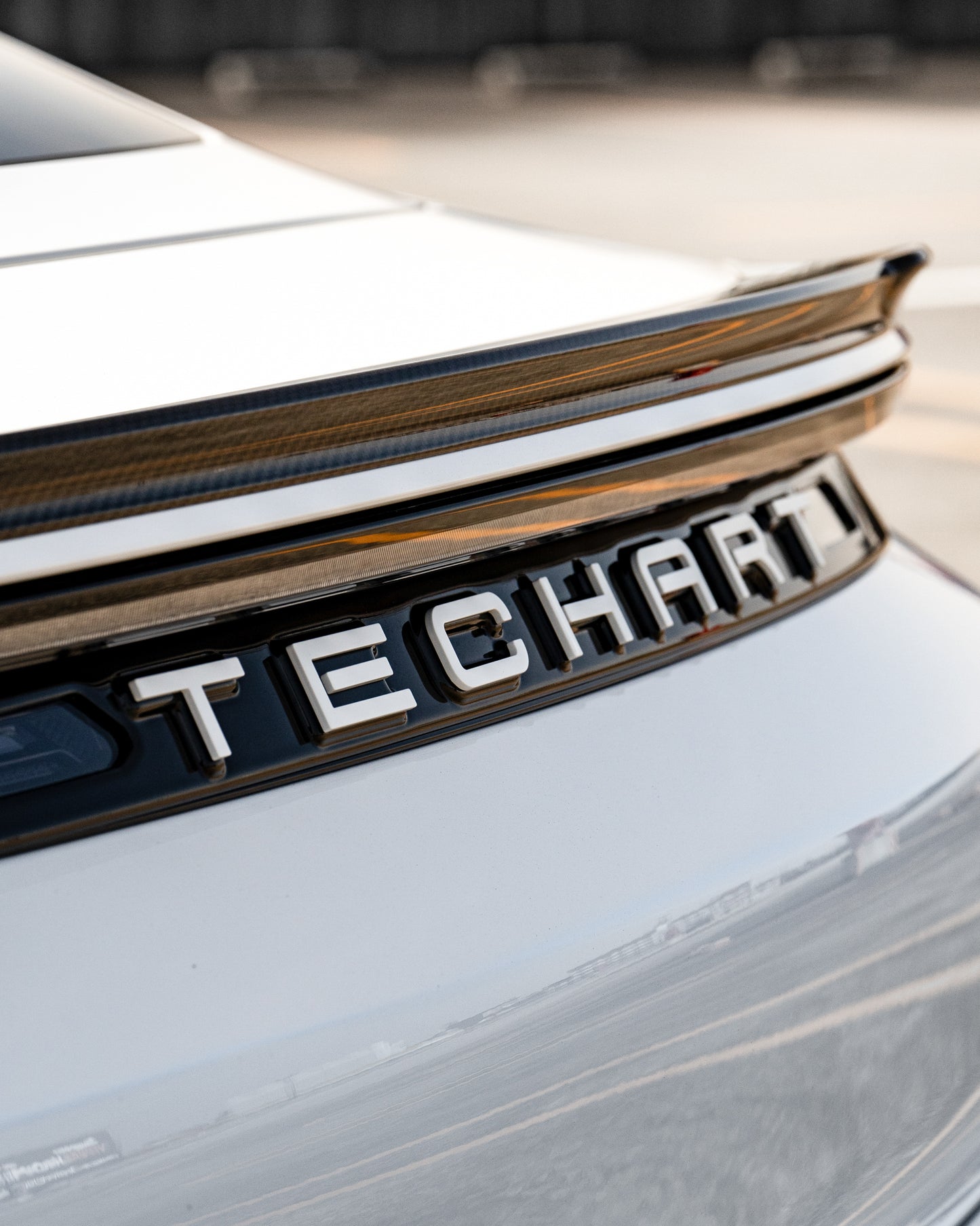 TECHART Carbon Rear Spoiler I for 9J1 Taycan