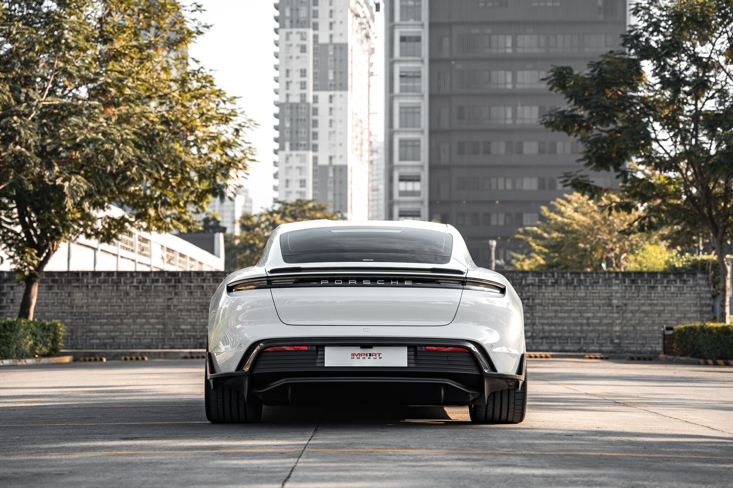 TECHART Carbon Rear Spoiler I for 9J1 Taycan