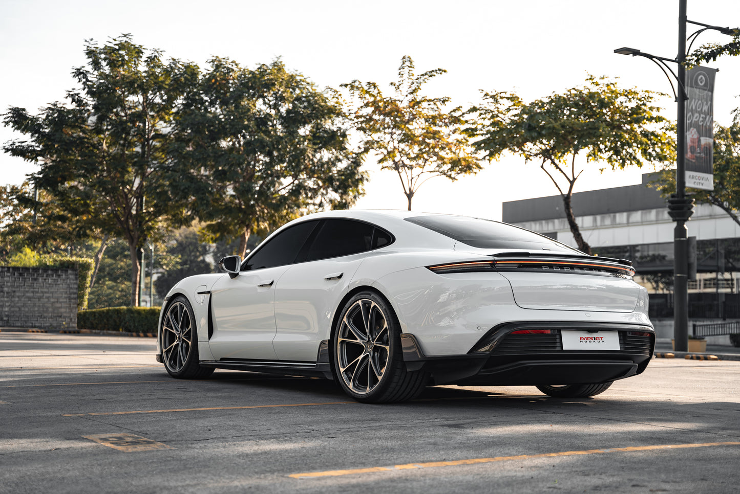 TECHART Carbon Rear Spoiler I for 9J1 Taycan